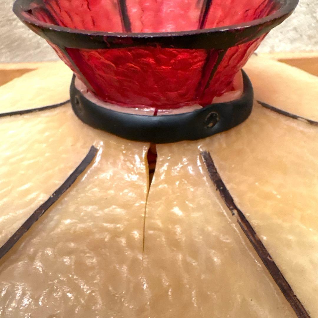 70年代 マクドナルド ステンドグラス アドバタイジング ランプ ライト