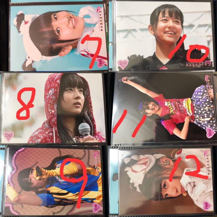 私立恵比寿中学（エビ中） 公式生写真 10554〜10763 私立恵比寿中学