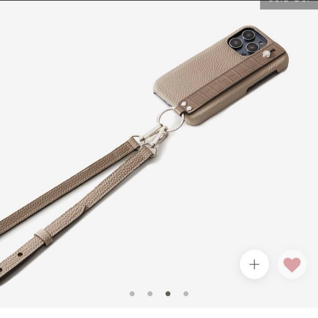 ボナベンチュラiPhone14ケース、ストラップしいちゃんコラボ