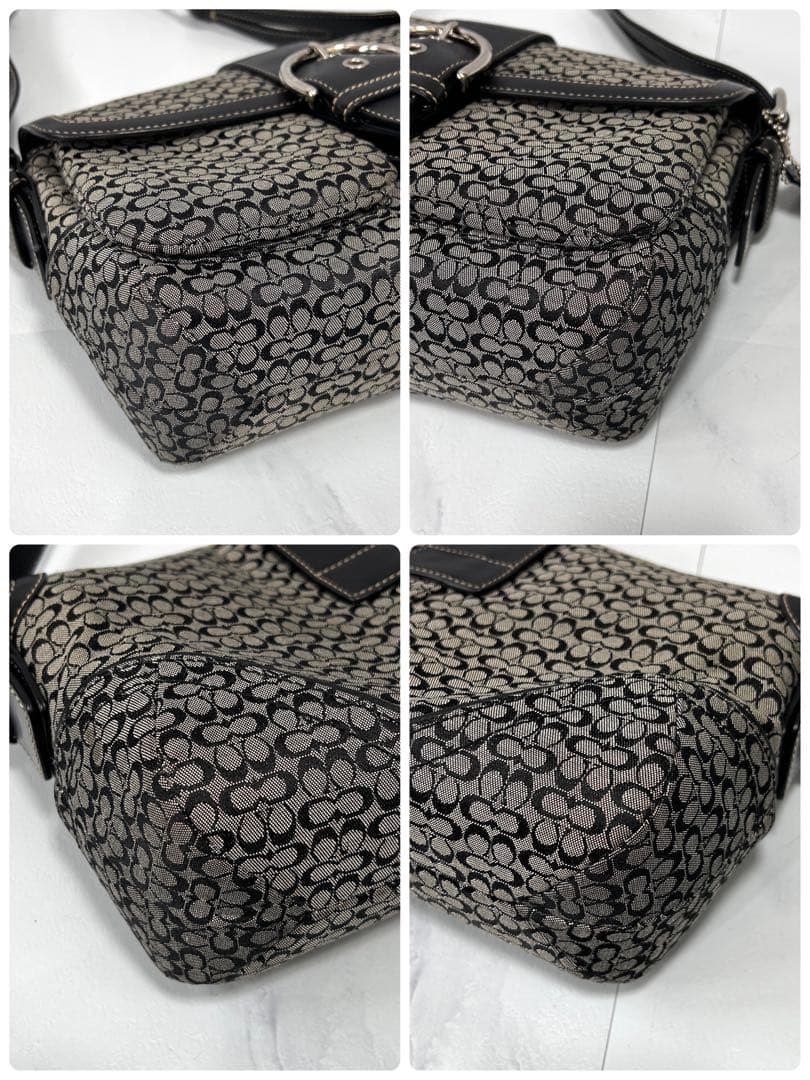 バッグ y2k Coach Soho Jacquard Shoulder Bag