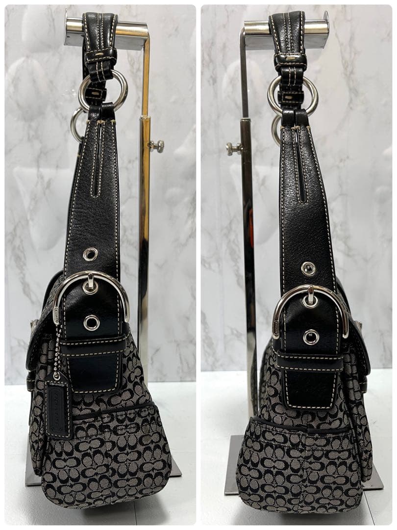 バッグ y2k Coach Soho Jacquard Shoulder Bag