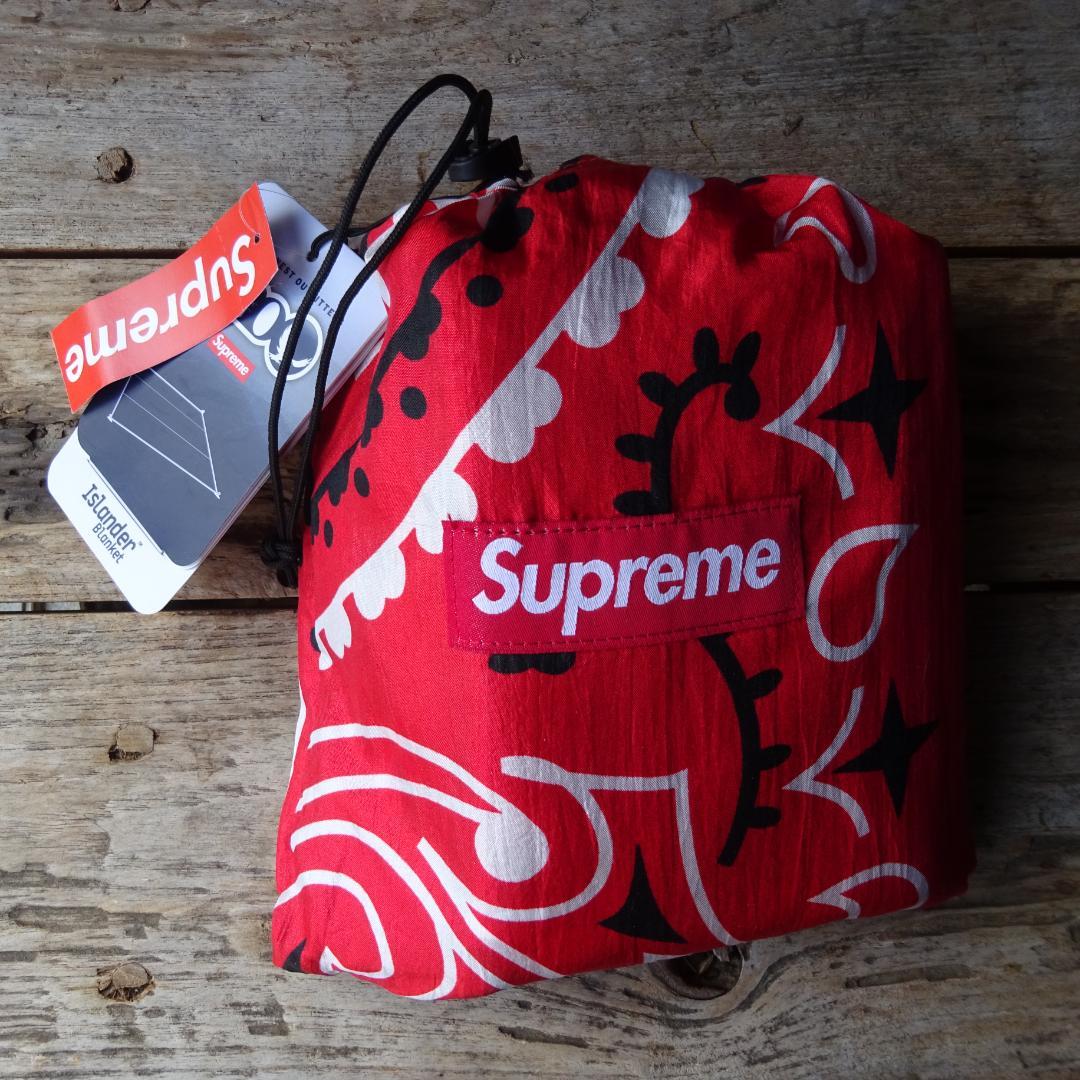 新品SUPREMEシュプリーム ENO erペイズリー ブランケット