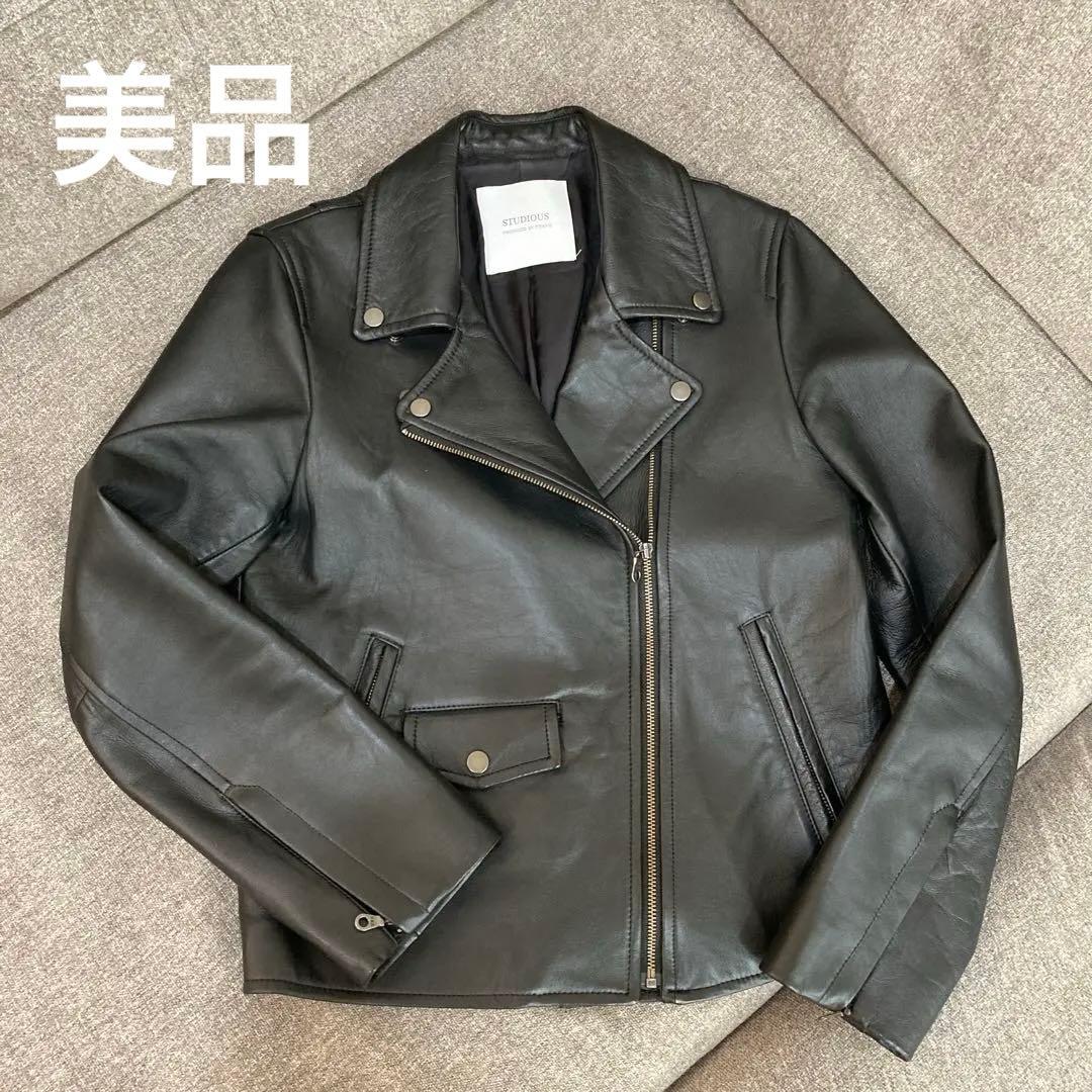 AKM/エーケーエム 16AW ZIP RIDERS/ラムレザーシングルライダース 肩