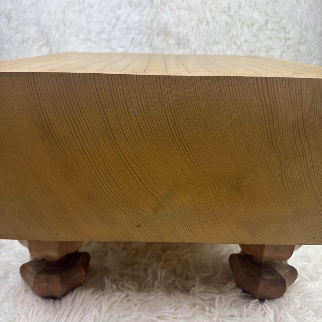 天地柾　囲碁盤 19路盤 碁石　蛤　雪印