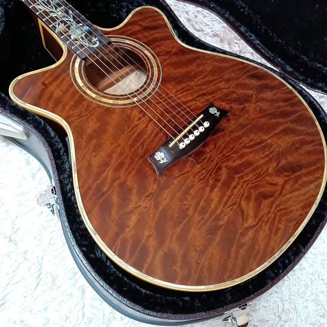 美品 豪華インレイ Antoniotsai アントニオ・ツァイ エレアコ アコギ