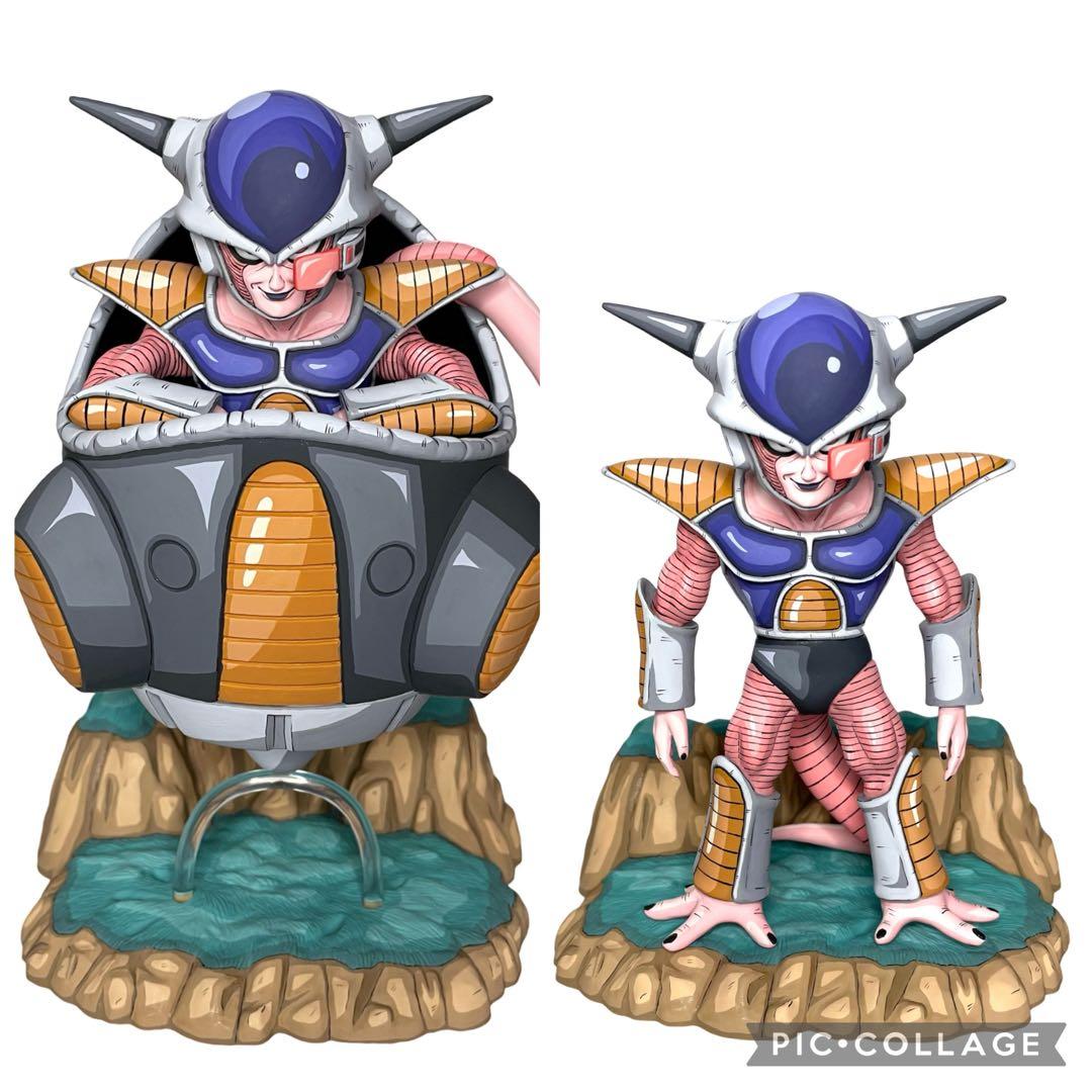 ドラゴンボール フリーザ フィギュア リペイント 2次元塗装