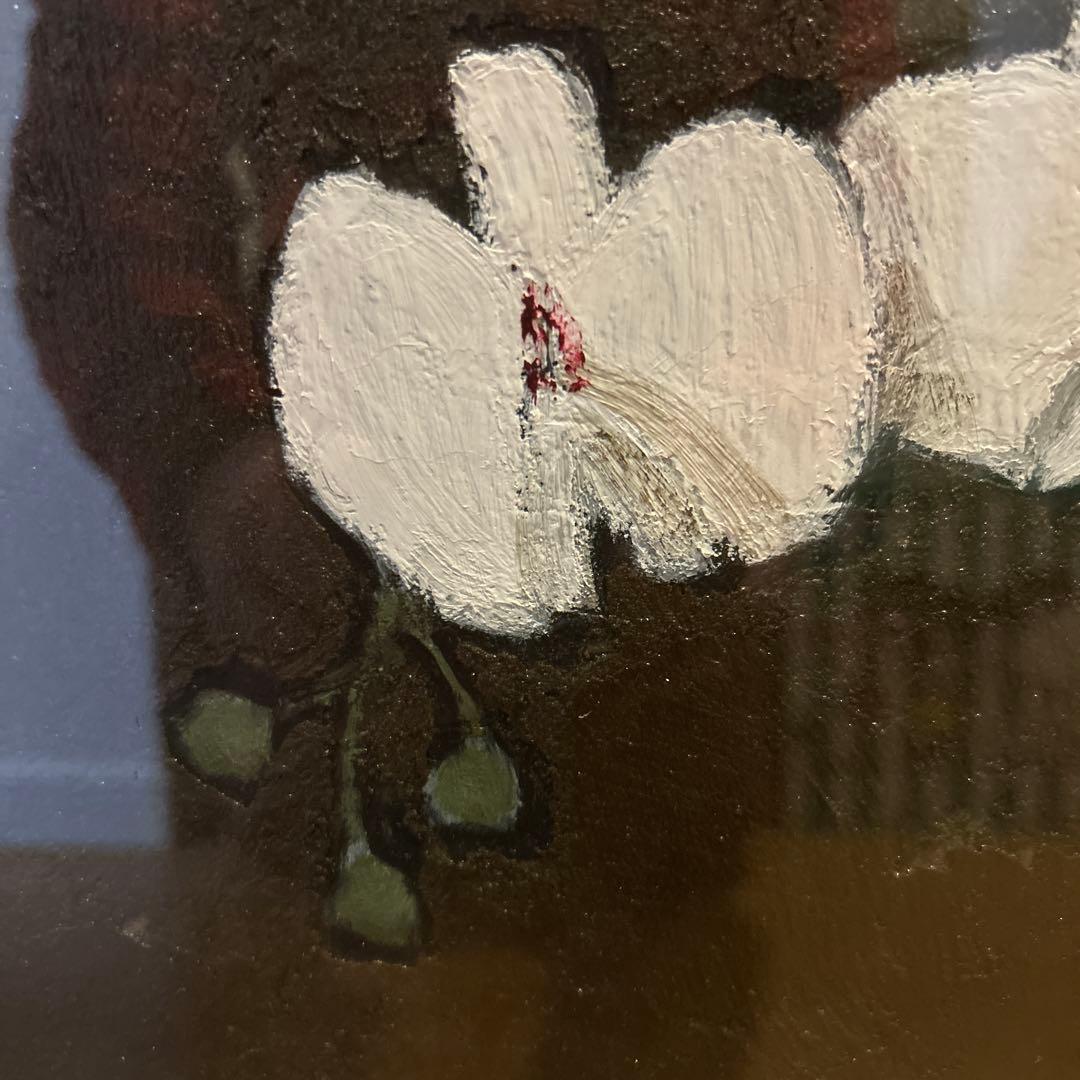 油彩 小笠原亮一 胡蝶蘭 F10 絵画