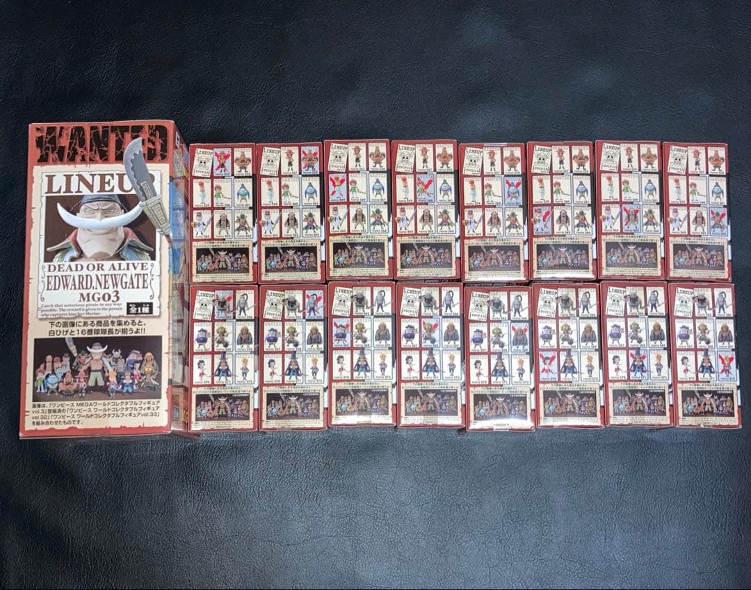 新品　未開封　白ひげ海賊団　vol.32 vol.33 17種コンプ MEGA