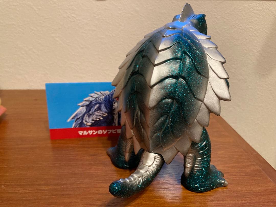 ま*ん様 マルサン マルサンのソフビ怪獣シリーズ ガメラ3(1999) グリーン