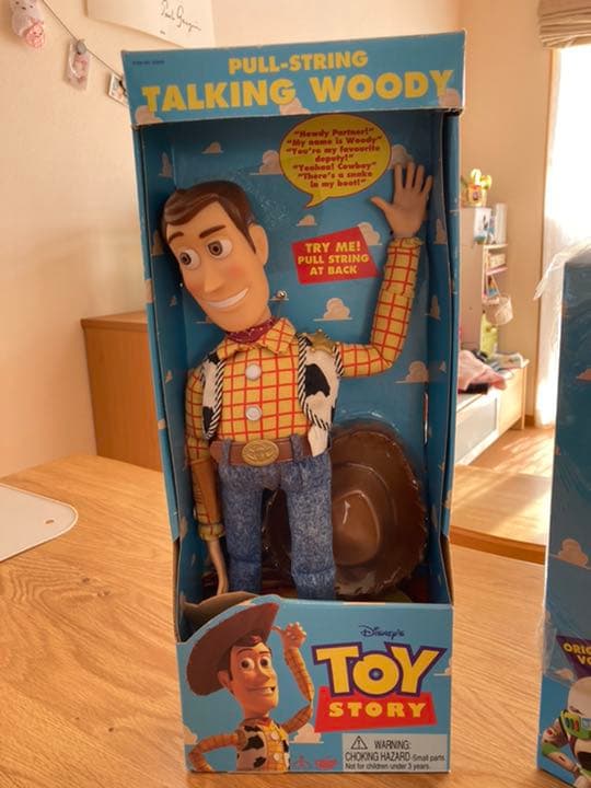 トイストーリー初期トーキングウッディ&バス