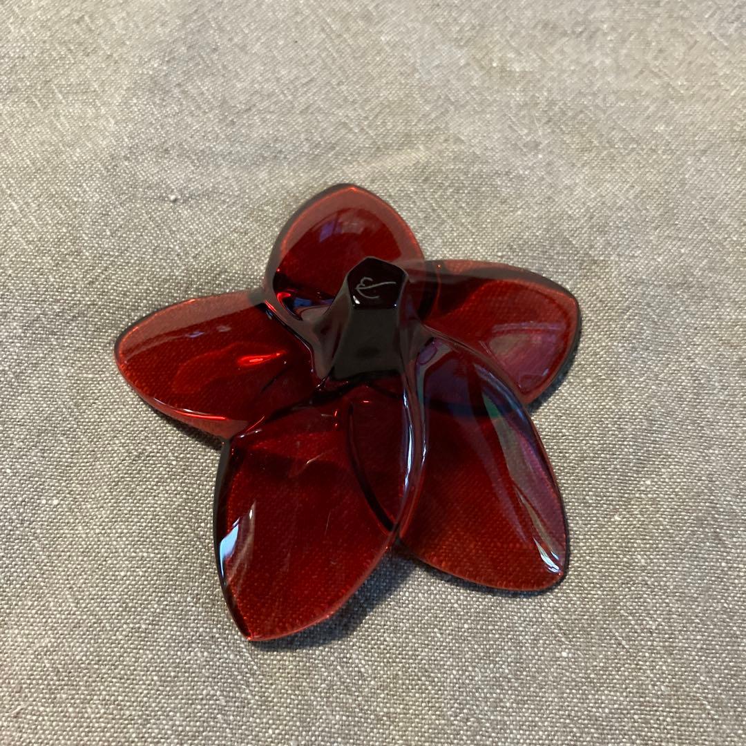 バカラ ブルームのクリスタルオーナメント