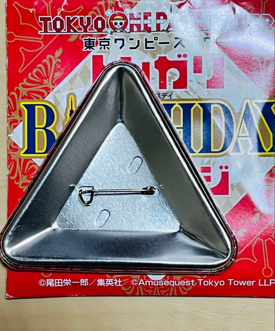 東京ワンピースタワー トンガリバースデー缶バッジ ブルック 麦わら