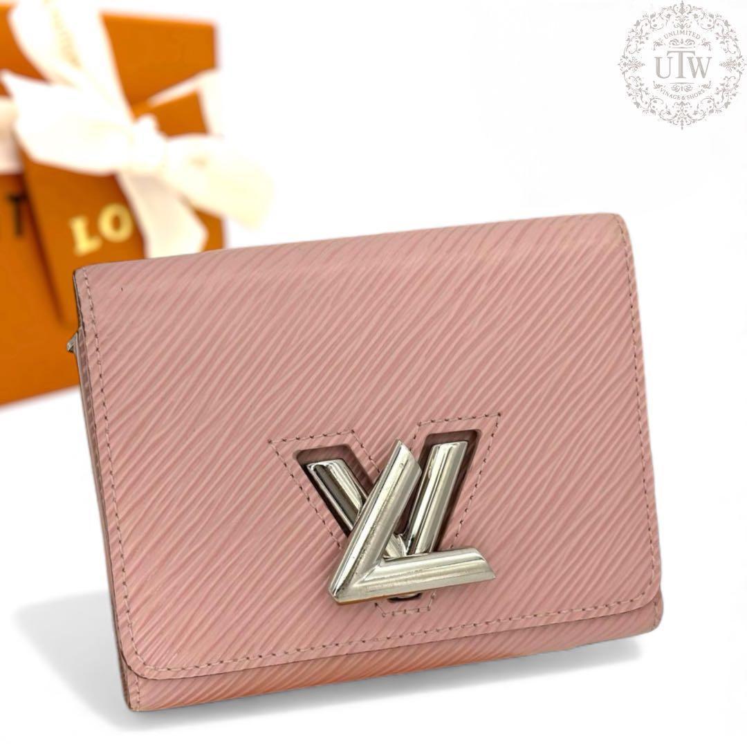 未使用級 ルイヴィトン エピ ポルトフォイユ ツイスト コンパクト