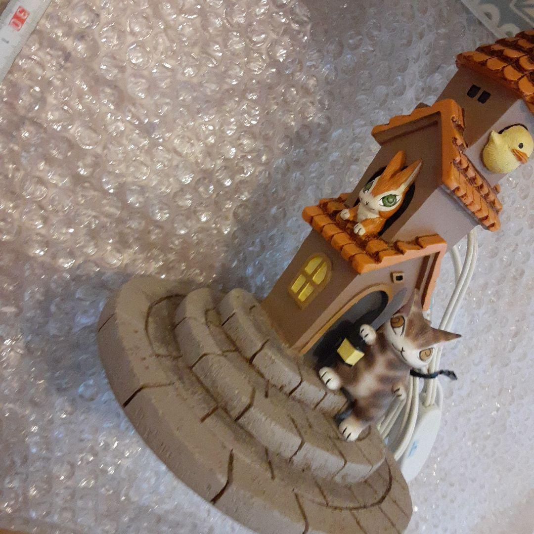 レトロ　ヴィンテージ　猫のダヤン　ルームランプ　タシルの街角　わちふぃーるど