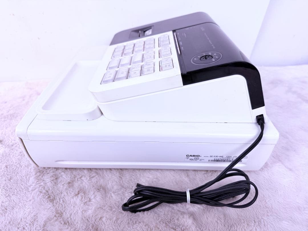 CASIO レジスター SE-S30 動作確認済 鍵2本 説明書付 - メルカリ