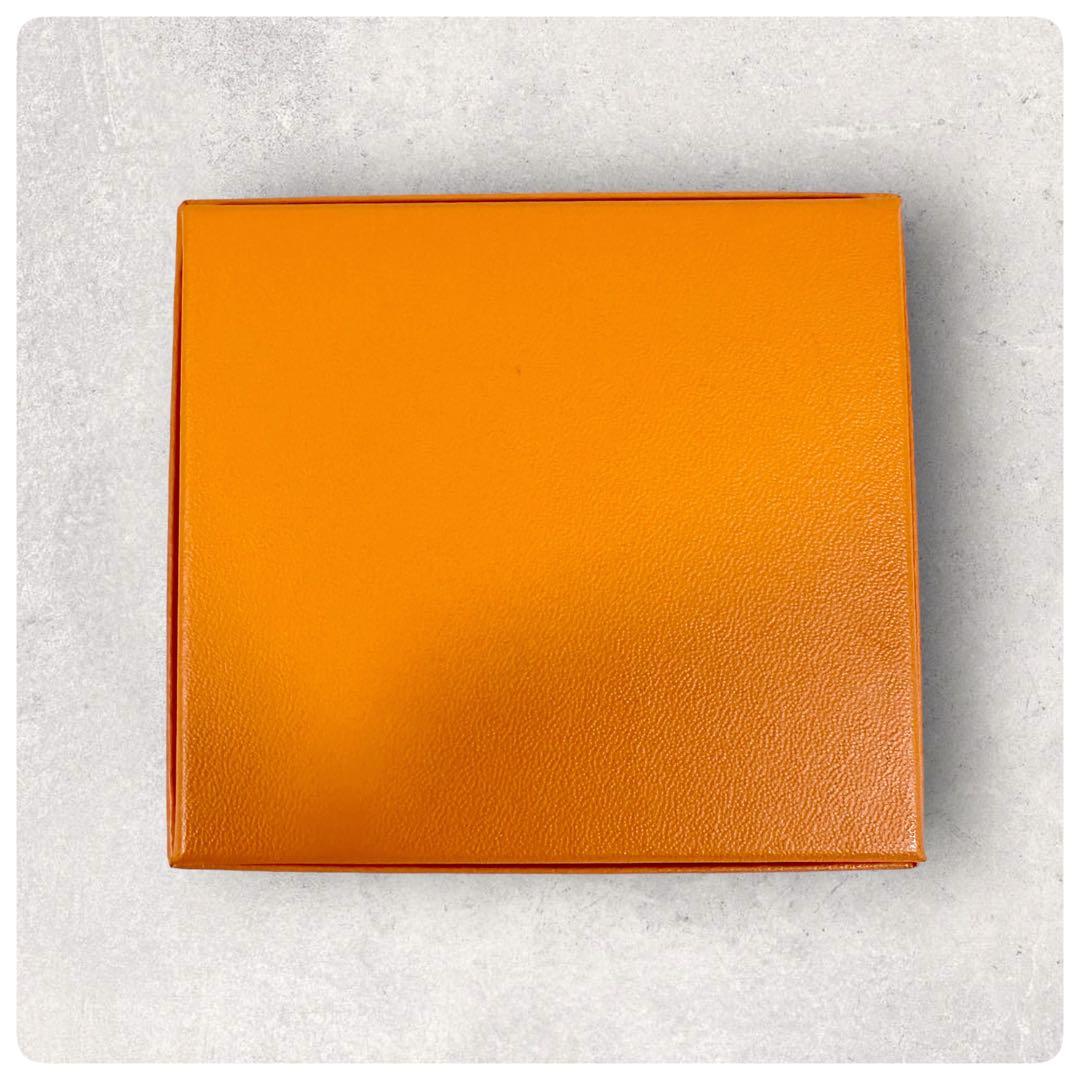 極美品✨HERMES エルメス バスティア 本革 ケース 小銭入れ グレー