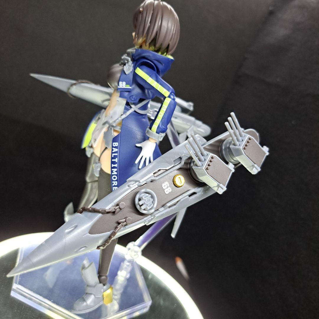 完成品　PLAMATEA ボルチモア プラモデル　アズールレーン