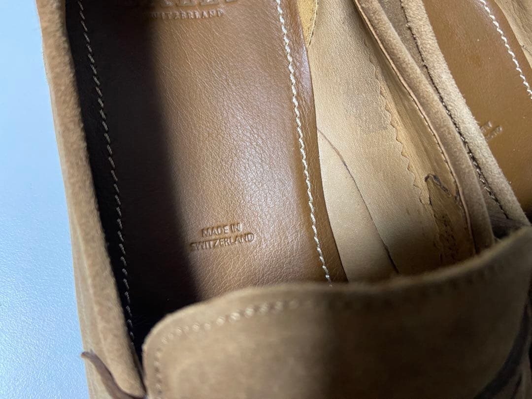 BALLY ローファー　スエードレザー　バリー　スイス製 10
