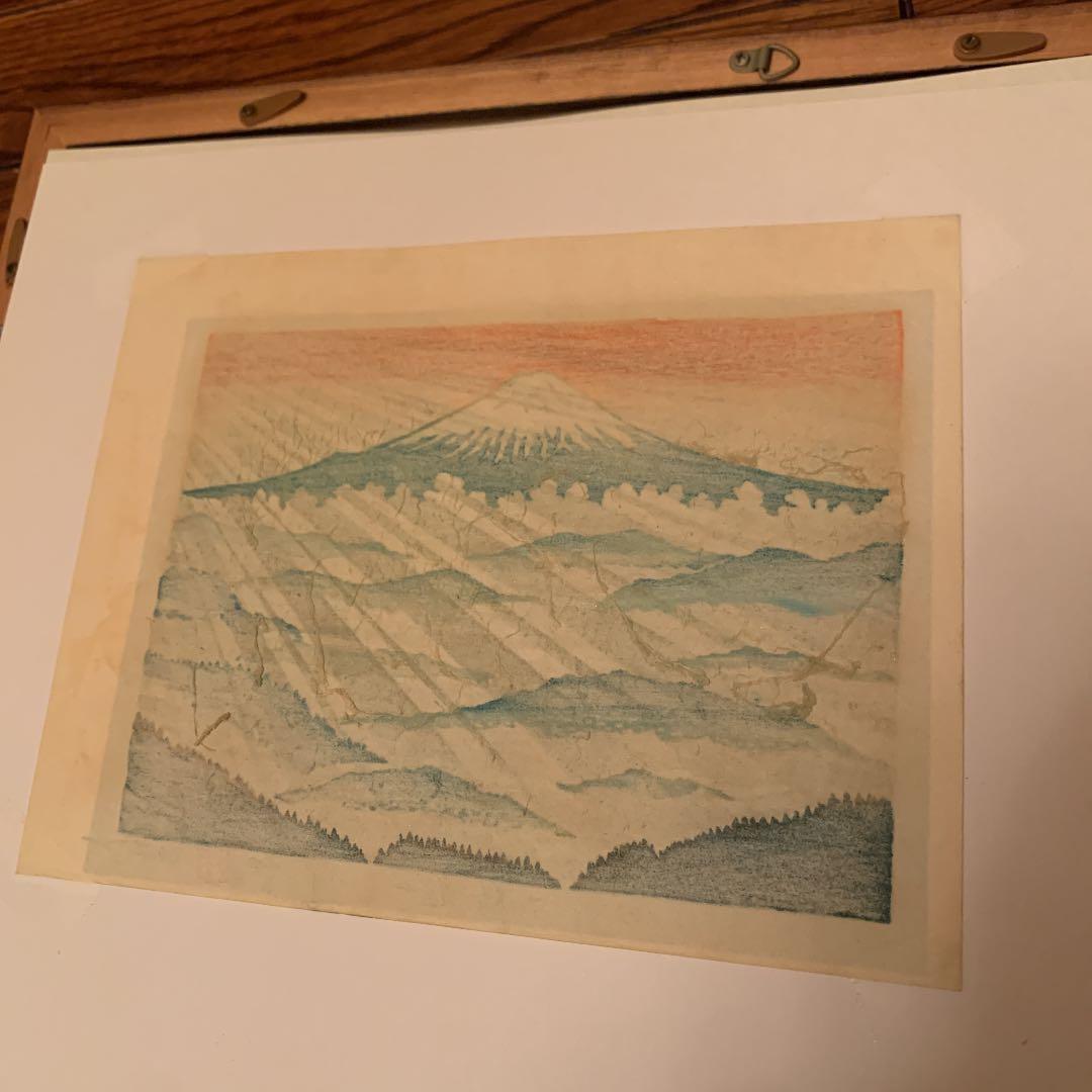 浦田周社　版画　曙光