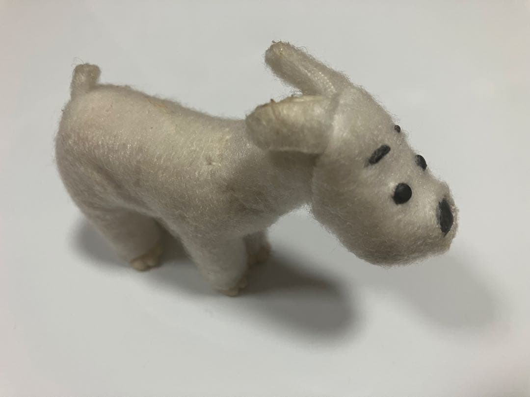 レア！タンタンの冒険【TINTIN】フィギュア1995製スノーウィ付き