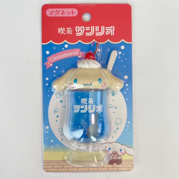 喫茶サンリオマグネット4個セット キティ マイメロ ポムポムプリン