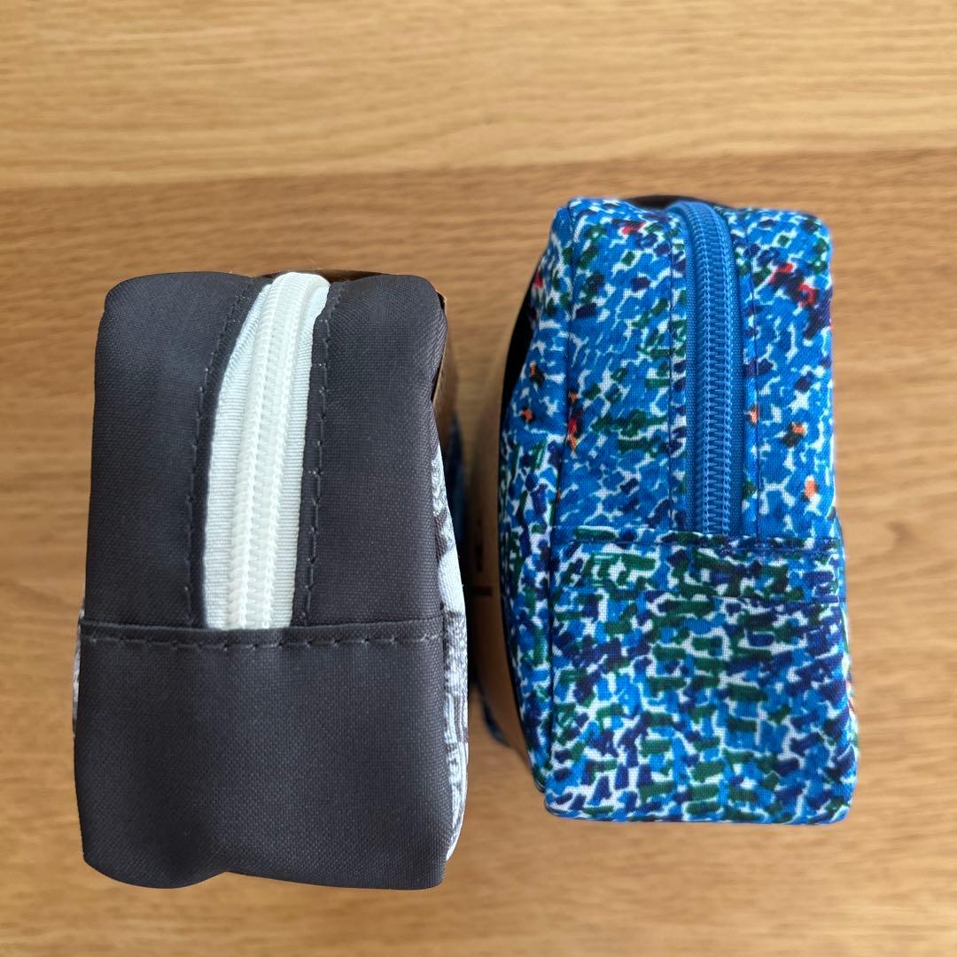 未開封】JAL ビジネスクラス トラベルポーチ 2個セット HERALBONY