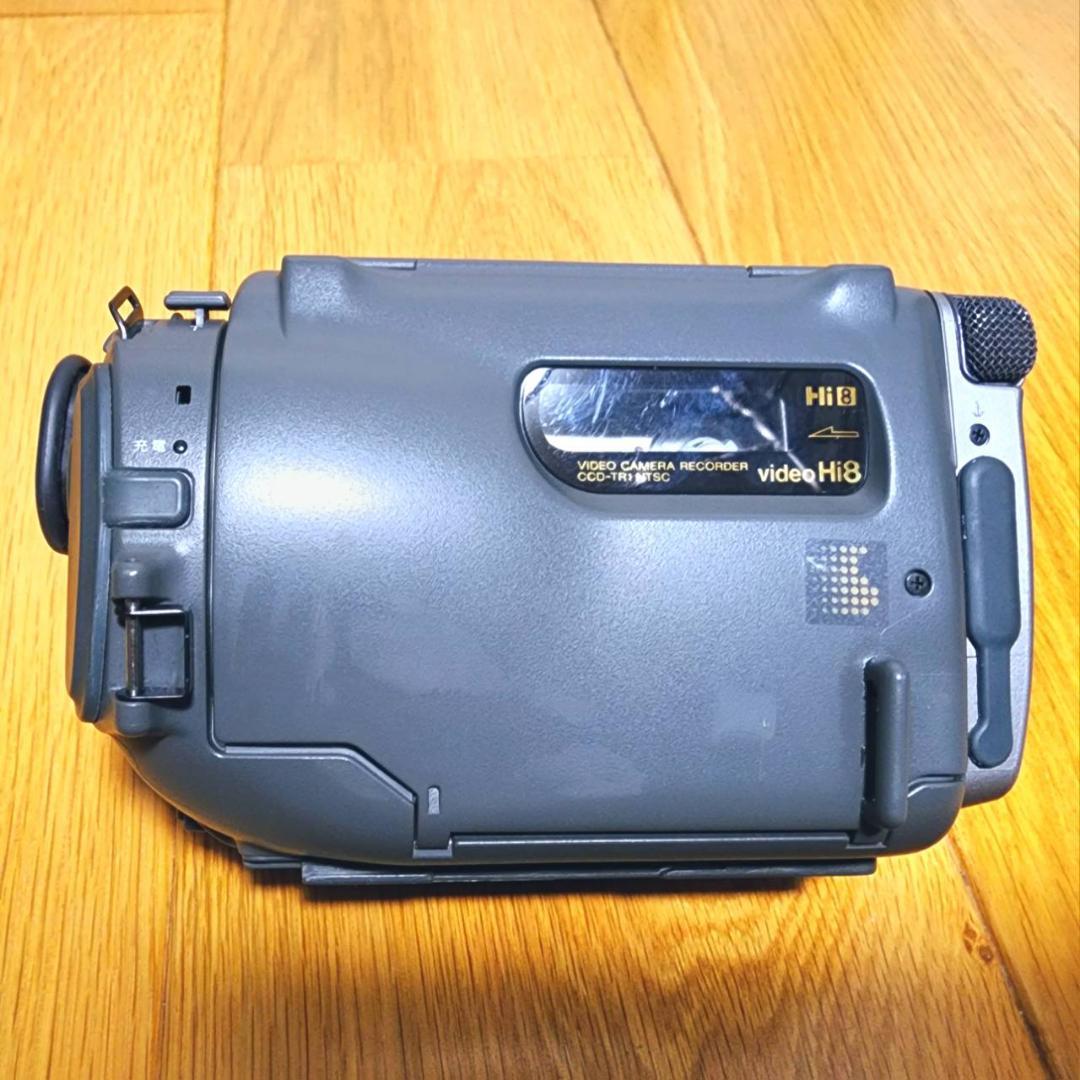 【動作確認済】SONY 高画質 Hi8 8ミリ ビデオカメラ CCD-TR1