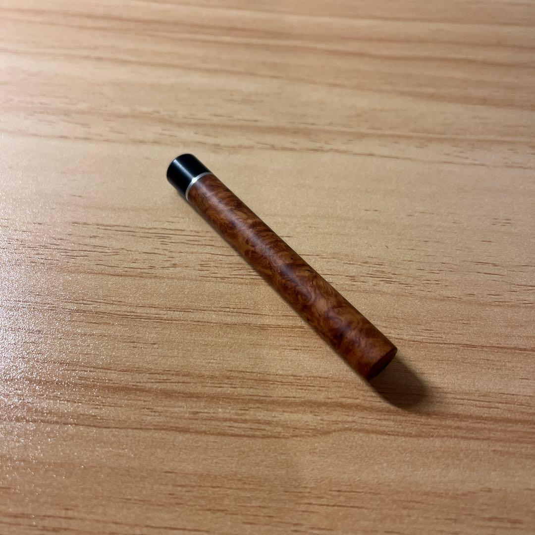 工房楔 シャー芯ケース 花梨瘤杢 工房 楔 芯ケース ダブル 花梨こぶ杢 | ペンハウス