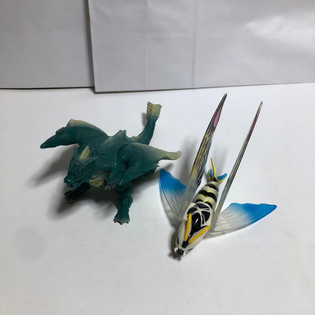 モスラ2 海底の大決戦セット アクアモスラ　ダガーラ　絶版ソフビ　ゴジラ　東宝