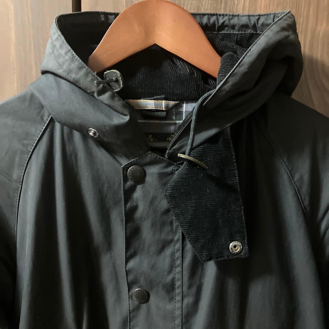 Barbour（バブアー）HOODED BEDALE SL ブラック