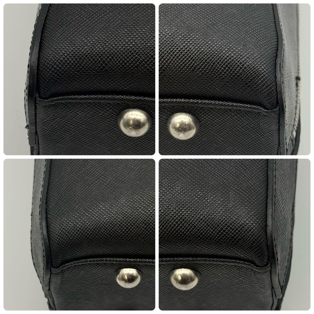 ペッレモルビダ キャピターノ ブリーフケース エンボスレザー A4 ブラック