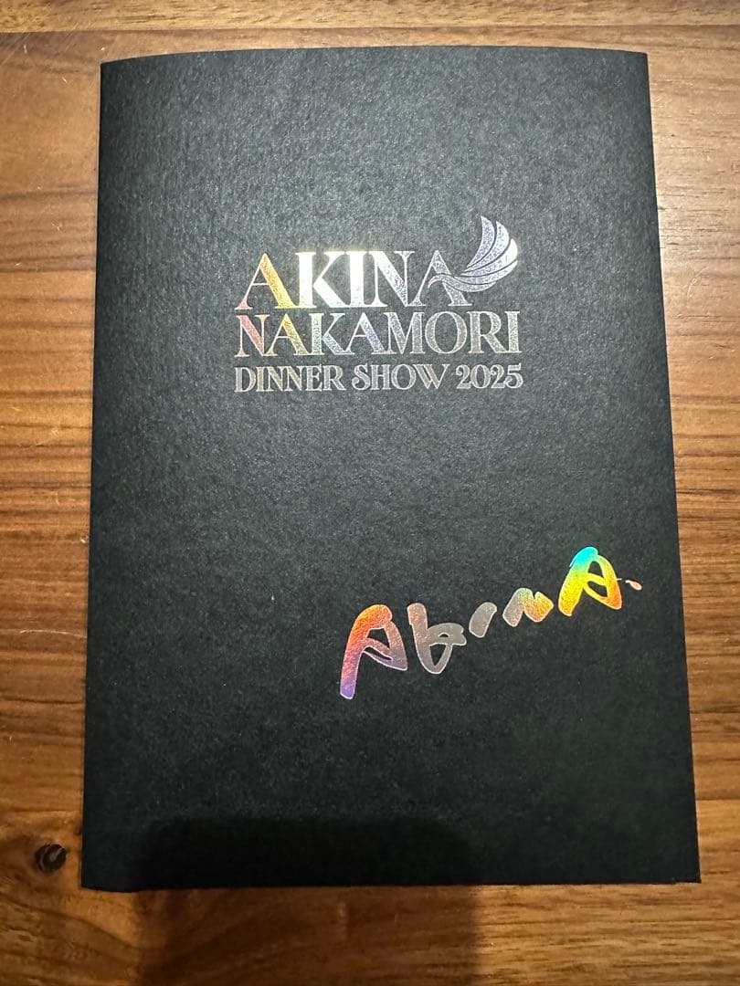 中森明菜ディナーショー2025 ポストカード メニュー トートバッグ