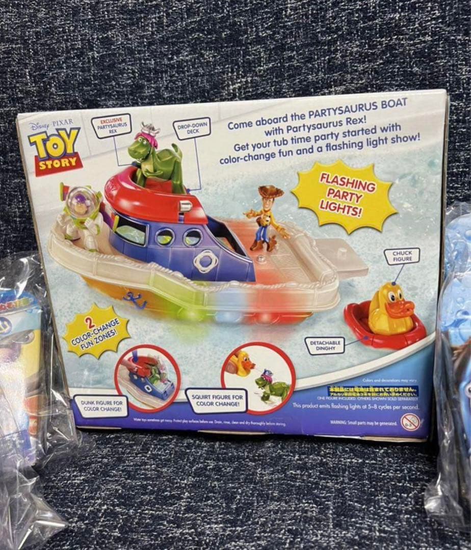 トイストーリー パーティーザウルスレックス レックスはお風呂の王様