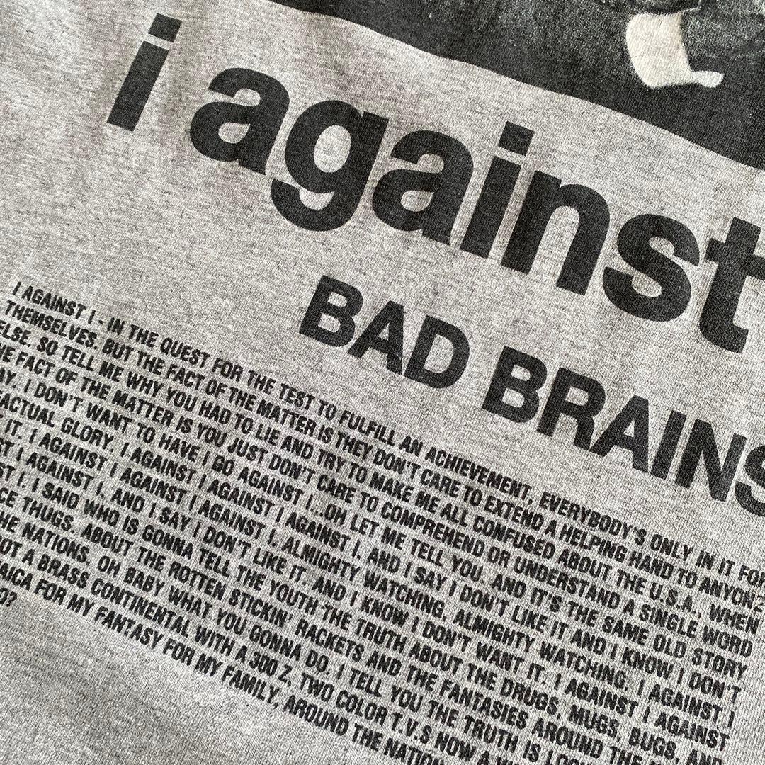 名作 Supreme Bad Brains I Against I Tee L - メルカリ