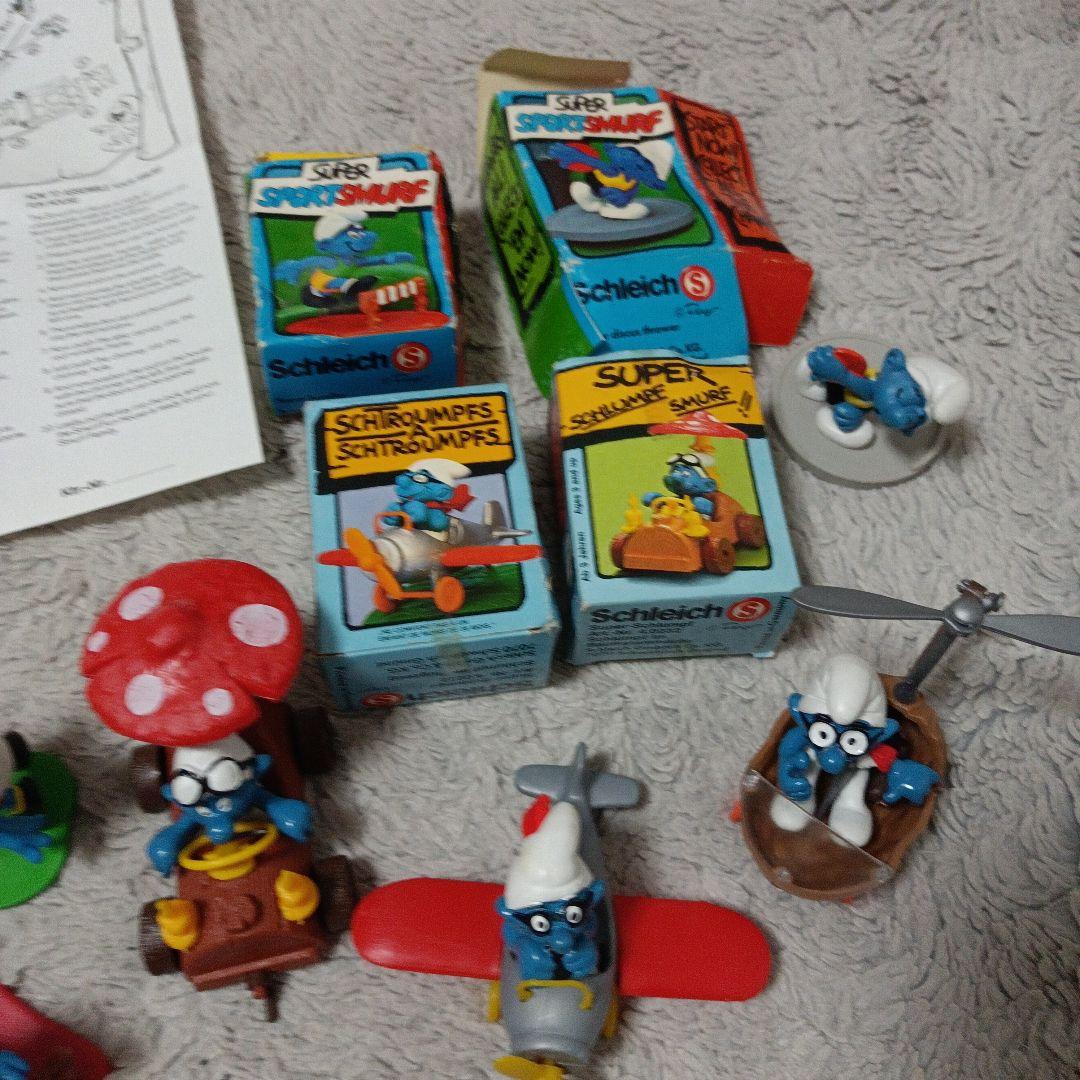 スマーフ　Schleich　フィギュア　スマーフハウス　キノコハウス
