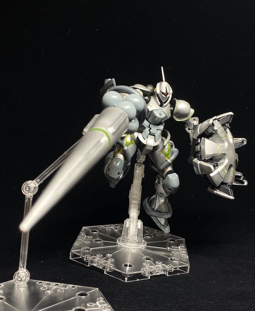 【ガンプラ完成品】　HG エグザベ専用ギャン（ハクジ装備）