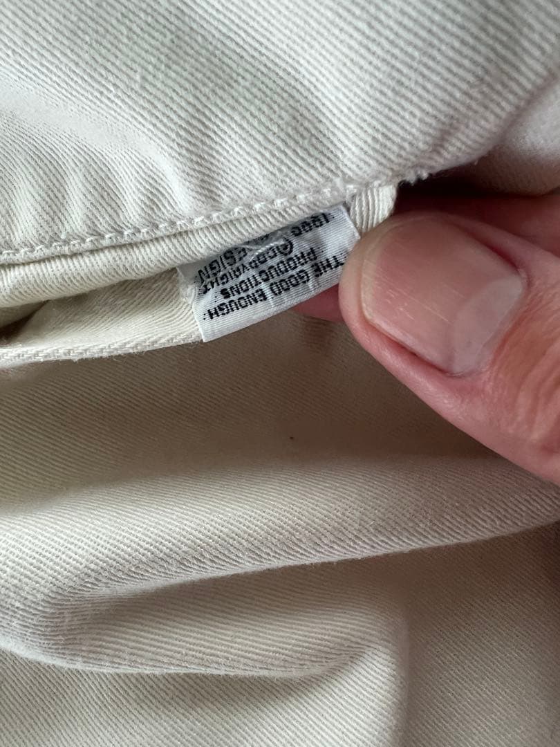 希少90s GOODENOUGH プレーンチノ Lサイズ 藤原ヒロシ着用 希少90s