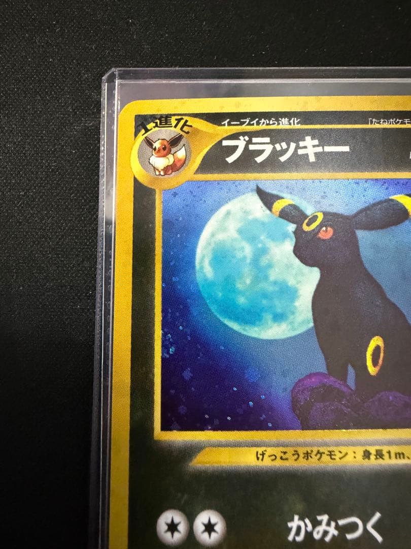 【旧裏】 ブラッキー ★ 拡張パック第2弾 遺跡をこえて… 渦巻き