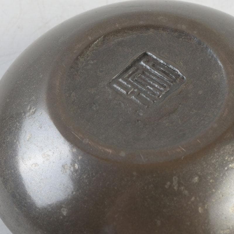 茶道具 真燁作 朧銀 かぶら香合 共箱 V 高品質 9262