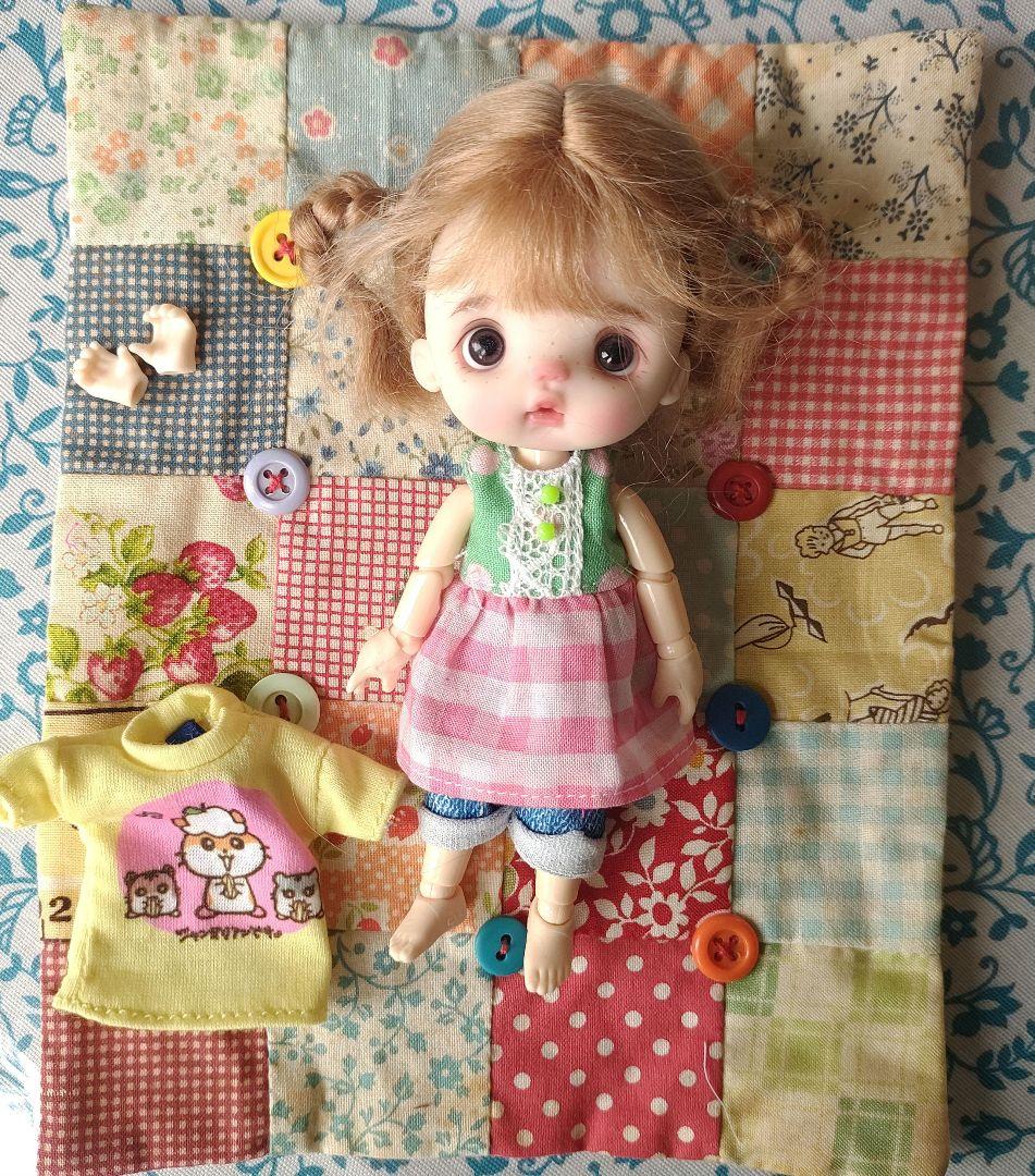 ヴィンテージ 作家物ミニョネットフレンチビスクドール キャシー