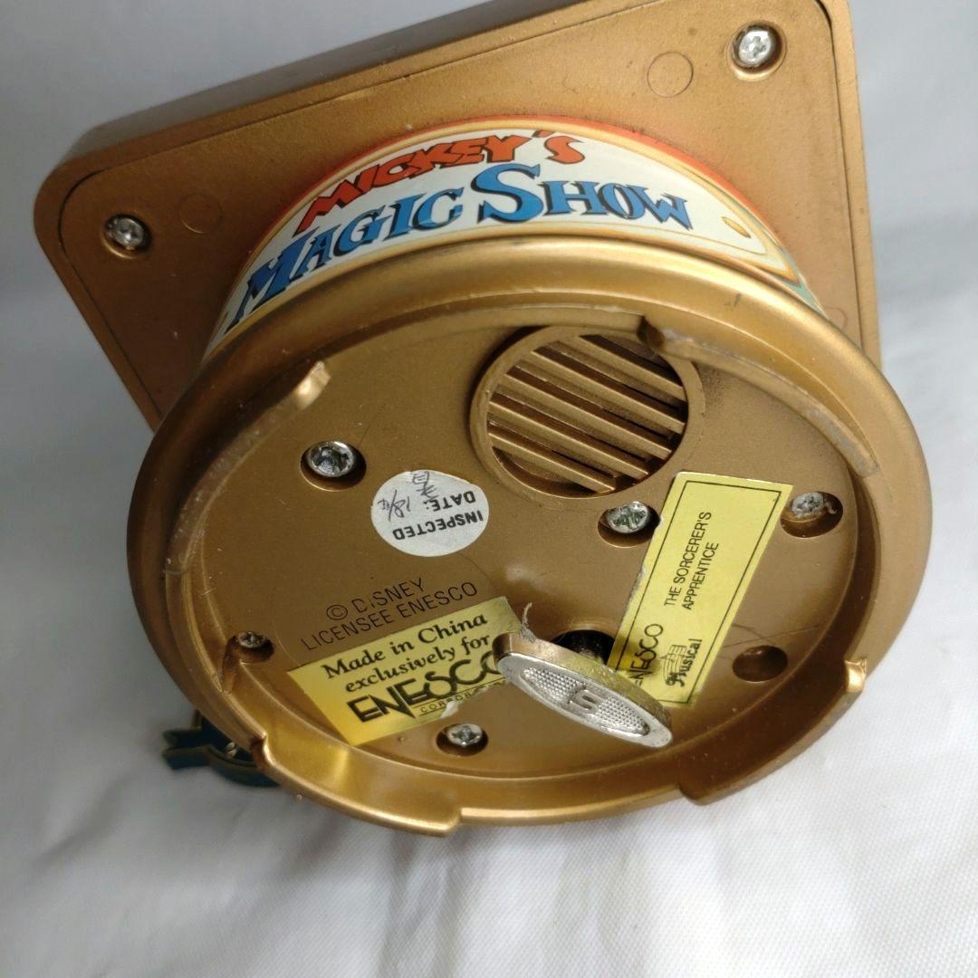 ミッキー マジックショー オルゴール エネスコ レトロ レア