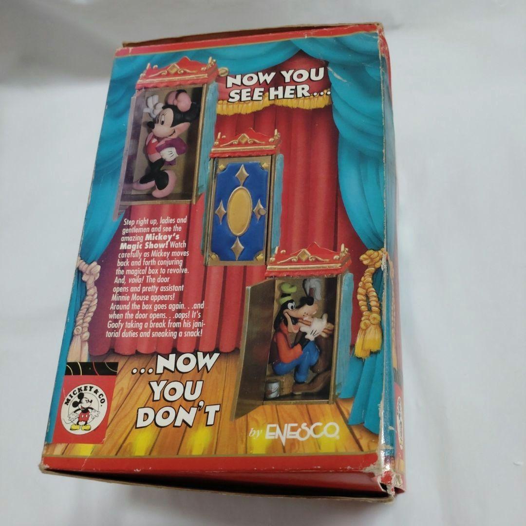 ミッキー マジックショー オルゴール エネスコ レトロ レア