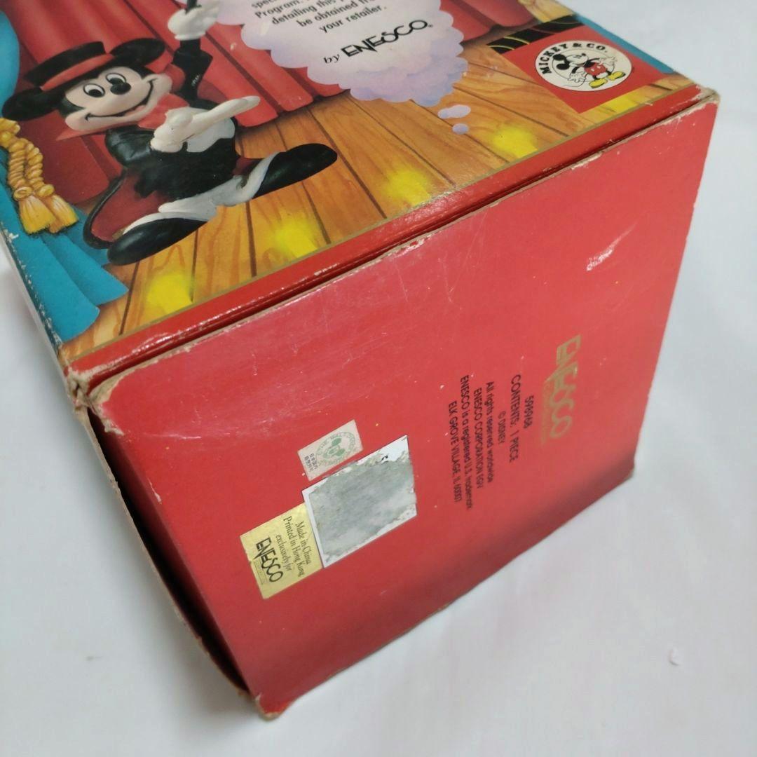 ミッキー マジックショー オルゴール エネスコ レトロ レア