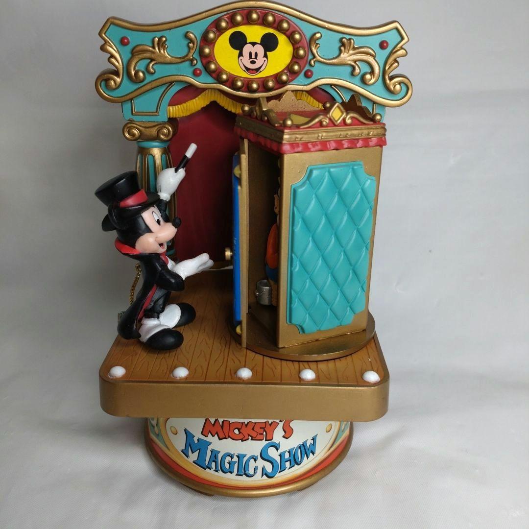ミッキー マジックショー オルゴール エネスコ レトロ レア