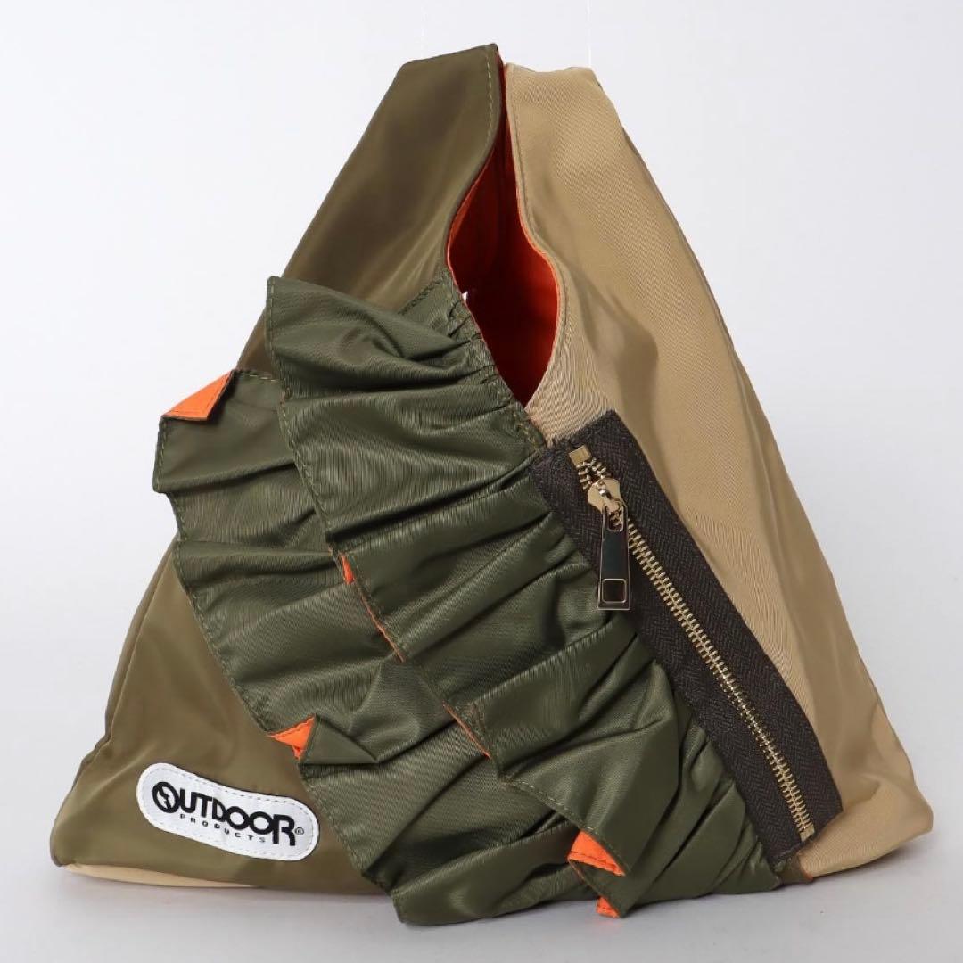 RISLEY OUTDOOR PRODUCTS コラボ　フリルショルダーバッグ