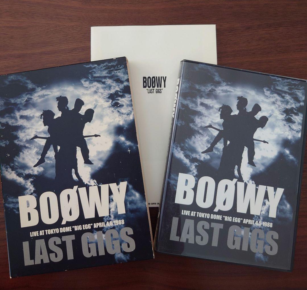 ビンテージ】BOOWY DVD LAST GIGS ラストギグス - メルカリ