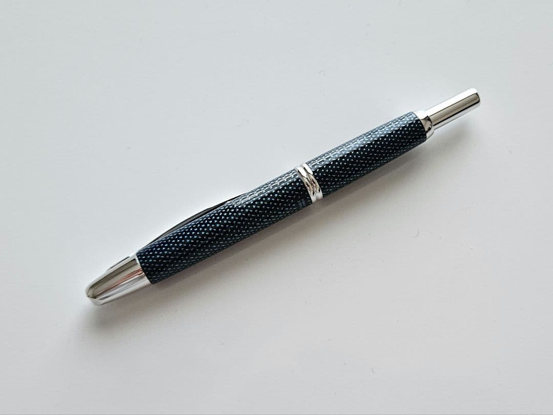 pilot パイロット キャップレス 絣 青 fニブ PILOT（パイロット） 【在庫品】パイロット万年筆 キャップレス （絣