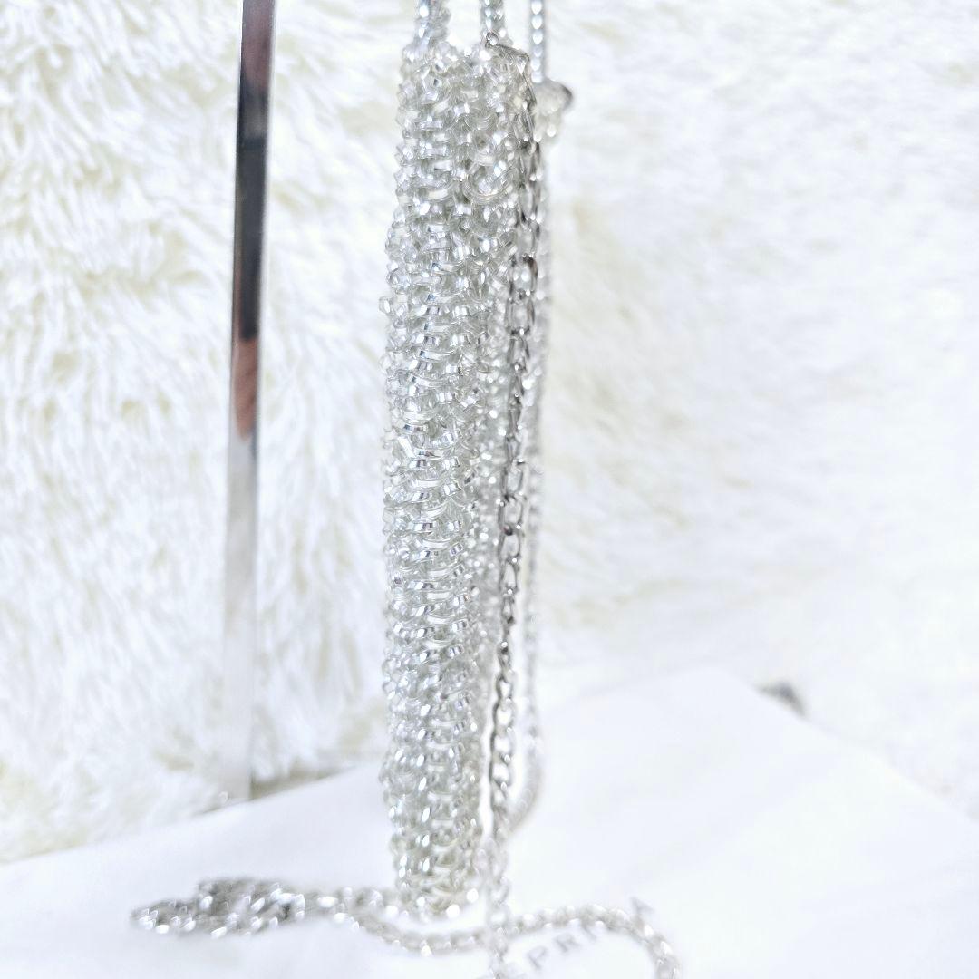 極美品✨人気色シルバー✨アンテプリマ スクエア ミディアム シルバー