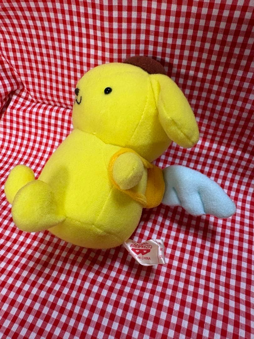 ポムポムプリン エンジェル 天使 ぬいぐるみ 平成初期