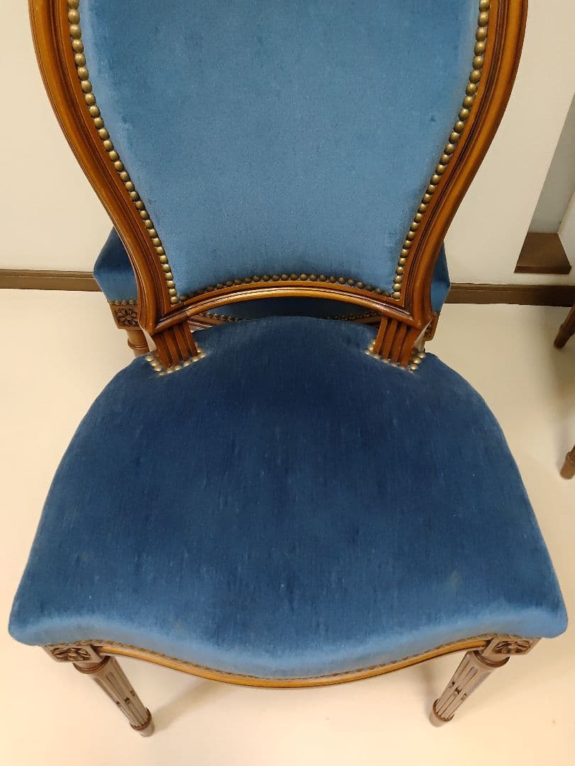 ③ 1脚 France chair フランス アンティーク チェア 送料無料